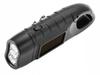 Solar Flashlight with Crank Black (100) Gab_A