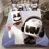 Hip Pop Music Marshmello Bedding Sets Bed Cover Comforter Duvet Cover Pillow Case Kids Adult Bedroom Decoration026