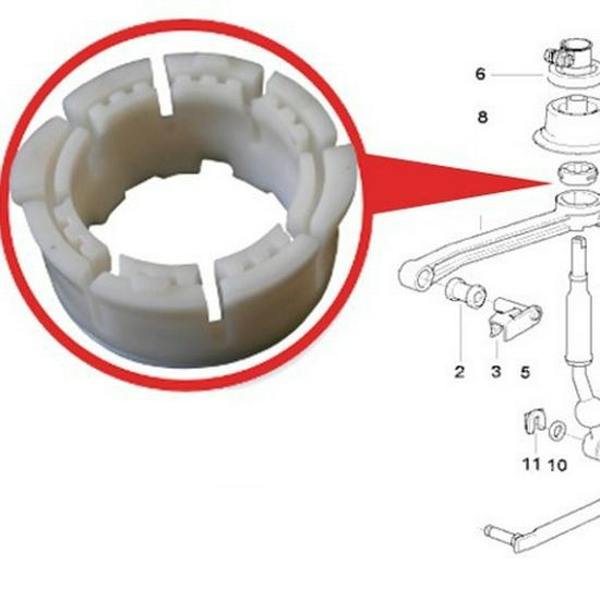 Compatible BMW Shift Knob Base: 25111469397, 25111220600, 25111220608