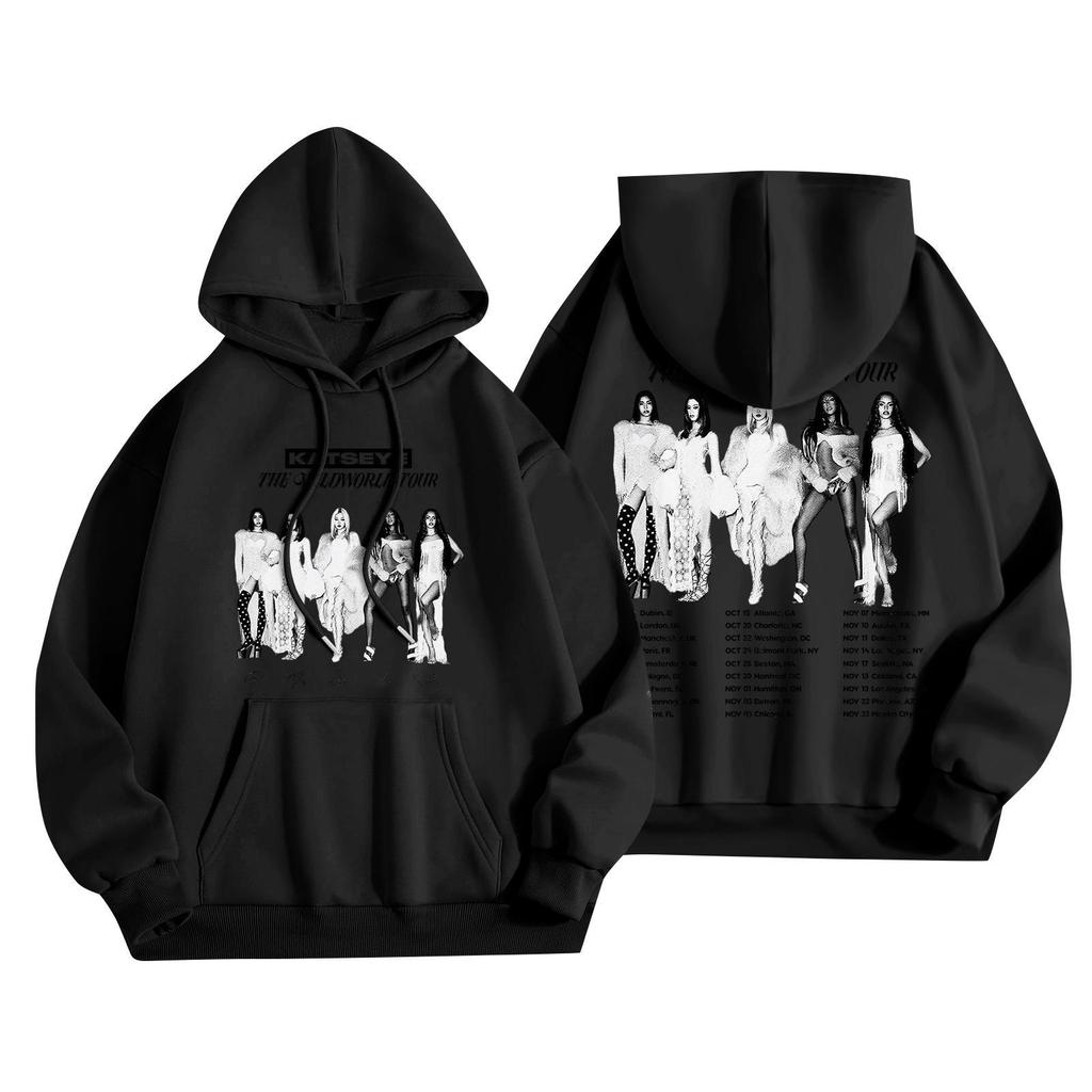 Unisex Lightweight Long Sleeve Printed Pullover Hoodie