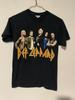 26 2007 Def Leppard Band Concert Tour T-Shirt Black Graphic Shirt Size Small Unisex T-Shirt