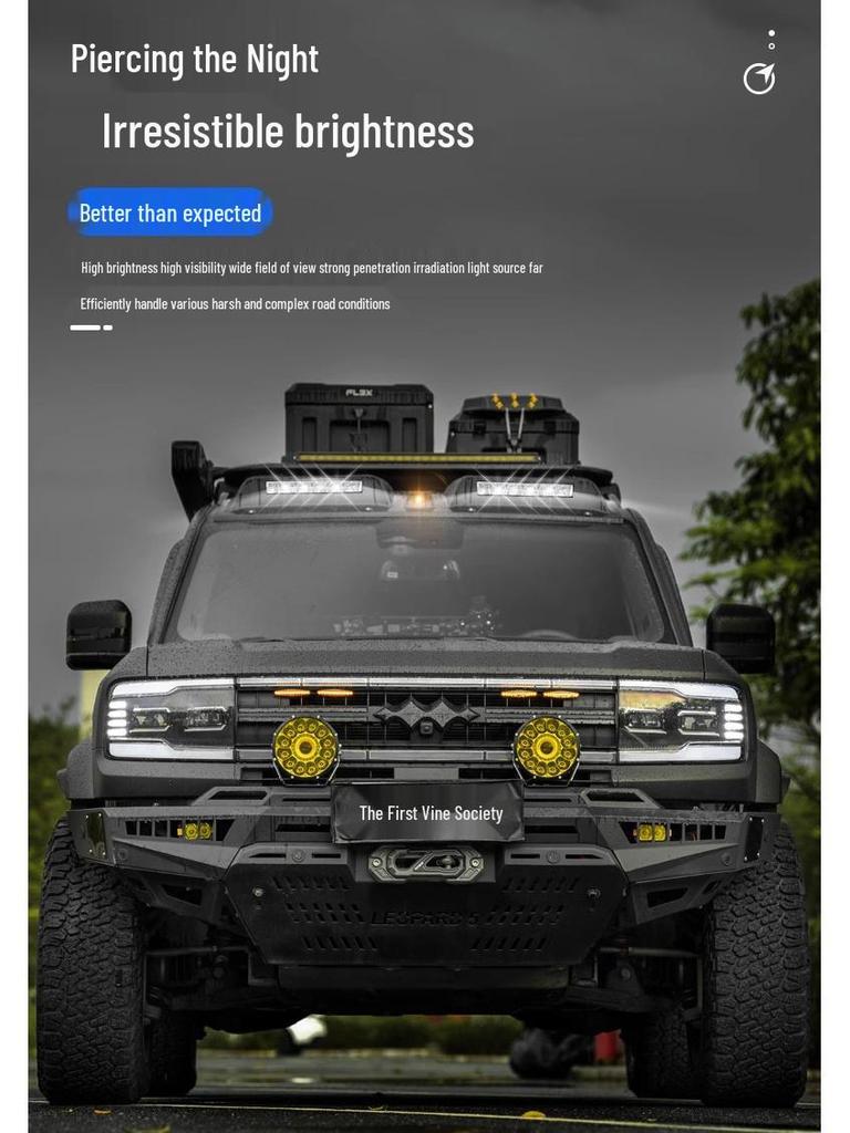 BYD Leopard 5 Roof and Grille LED Spotlight Off-Road Exterior Modification Kit