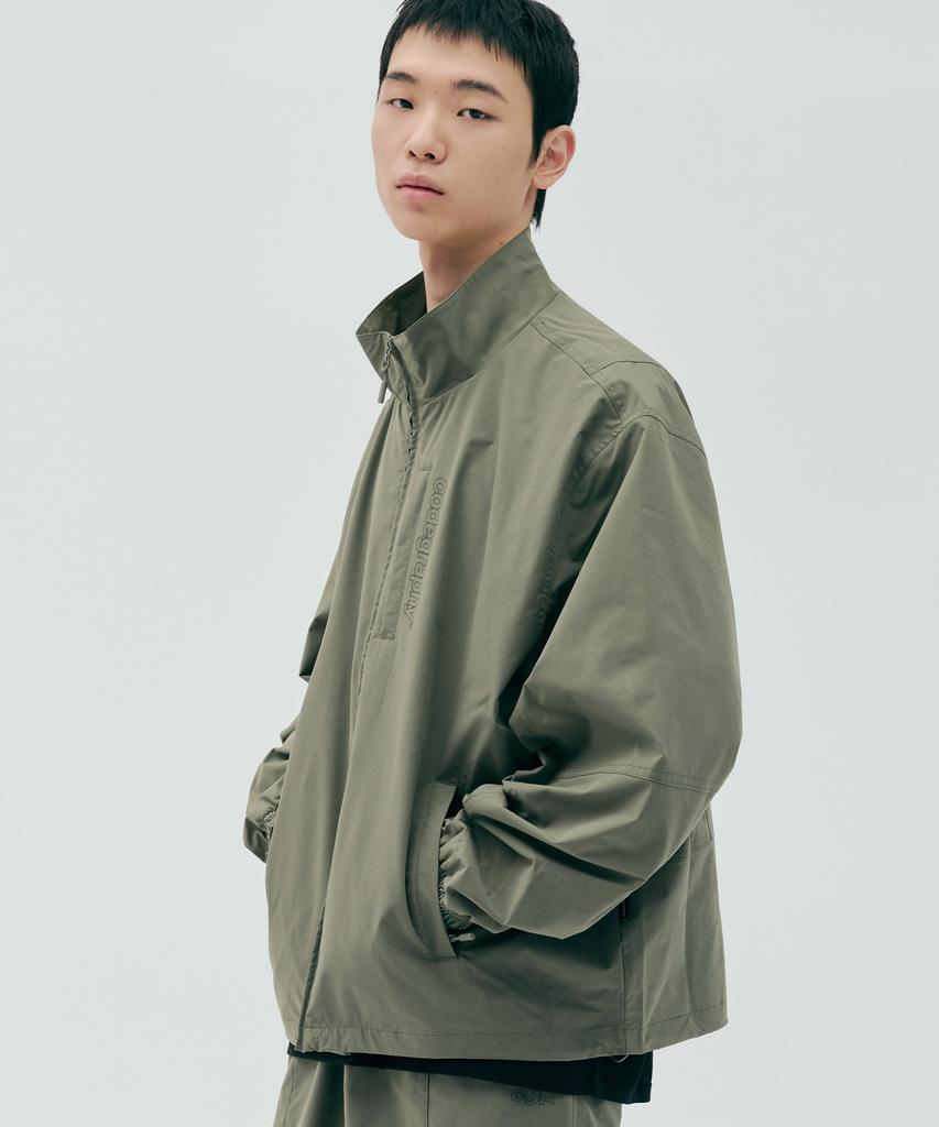Cgp 2-Way Tech Short Jacket_Khaki