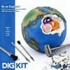 Earth Treasure Digging Set: Nine Planet Archaeological Gemstone Hunt for Kids