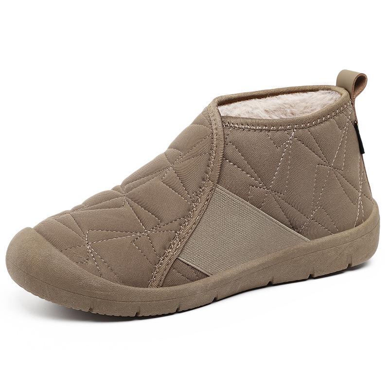 Women's High-Top Winter Cotton Boots: Warm, Fashionable, Cold-Proof, Comfortable, Casual Snow Boots.
