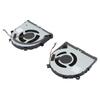 2pcs Laptop CPU GPU Cooling Fan Silent 4 Pin Laptop Cooling Fan Replacement for G3 3579 G3 3779 G5 5587