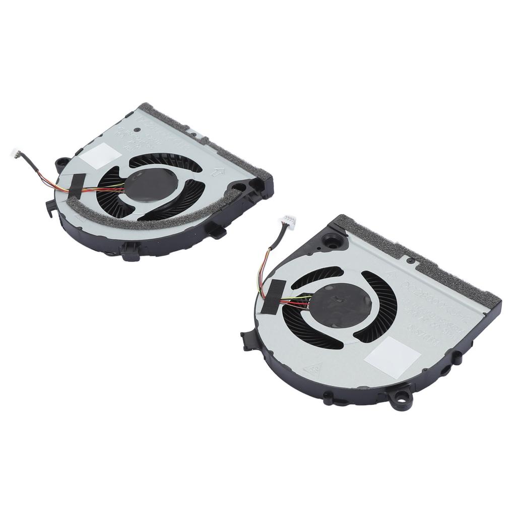 2pcs Laptop CPU GPU Cooling Fan Silent 4 Pin Laptop Cooling Fan Replacement for G3 3579 G3 3779 G5 5587
