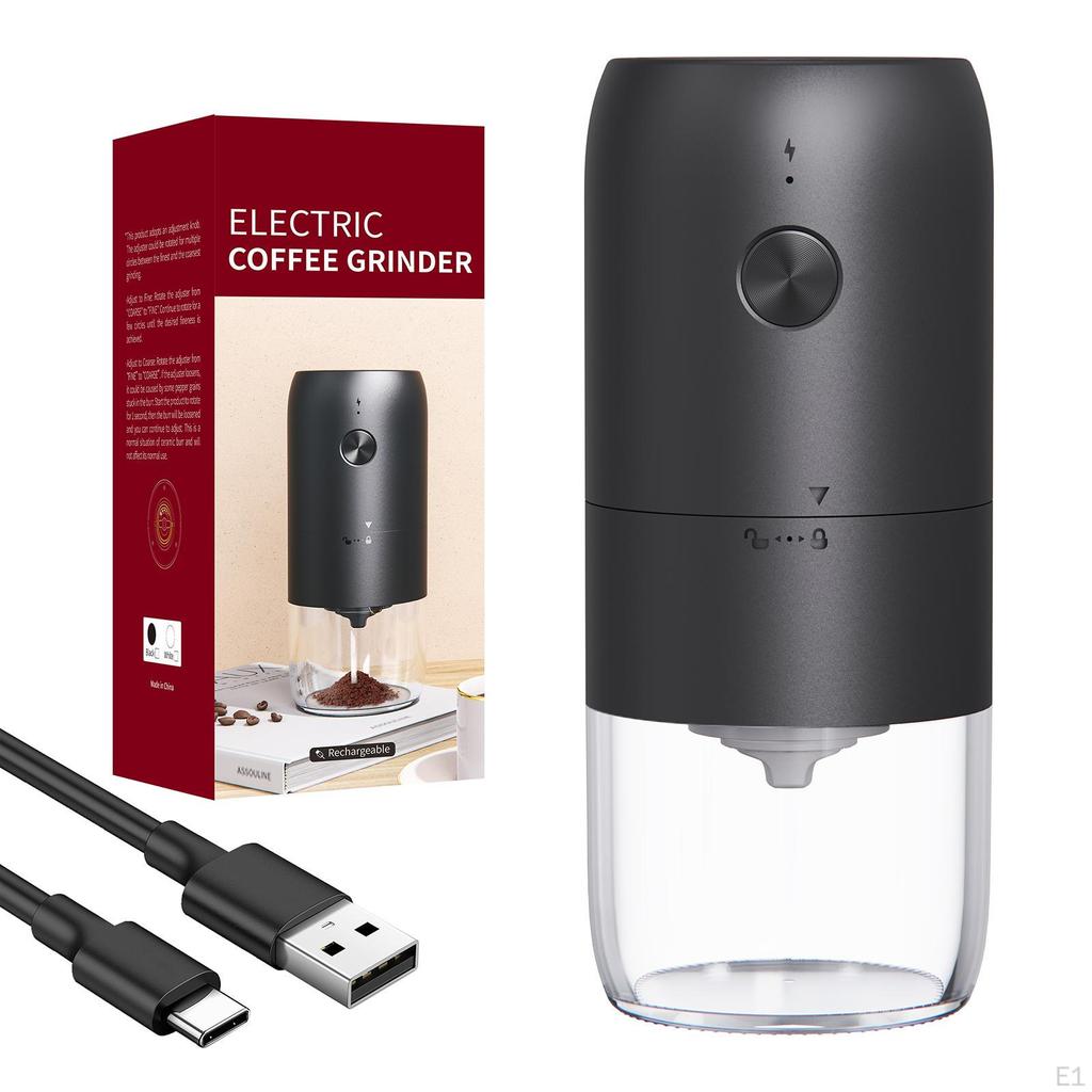 Portable Electric Coffee Grinder with USB Rechargeable for Fresh