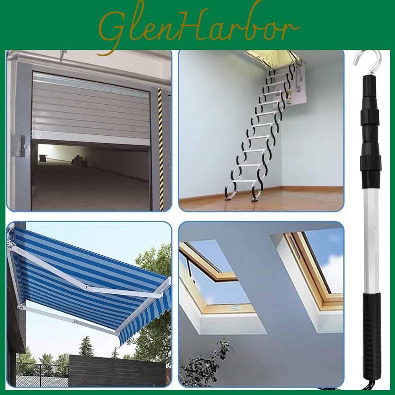 Metal Loft Drop Down Rope Set With Stainless Steel Hardware For Attic Access