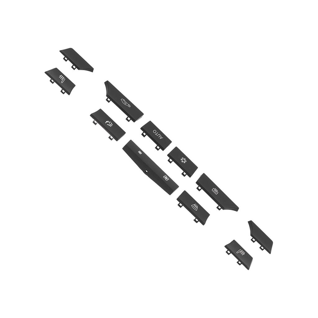 11 Stück A C Heizungs-Knopfkappenabdeckungen 61319313922 Ersatz für 5 6 7 Serie F07 F06 F01