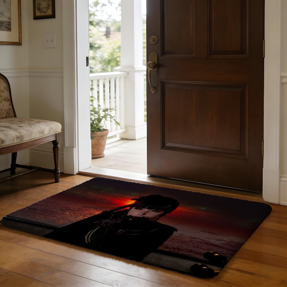 Anime Hot SStellar BBlade Floor Mat Soft Flannel Absorbent Mat Non-Slip Rug Home Bedroom Bathroom
