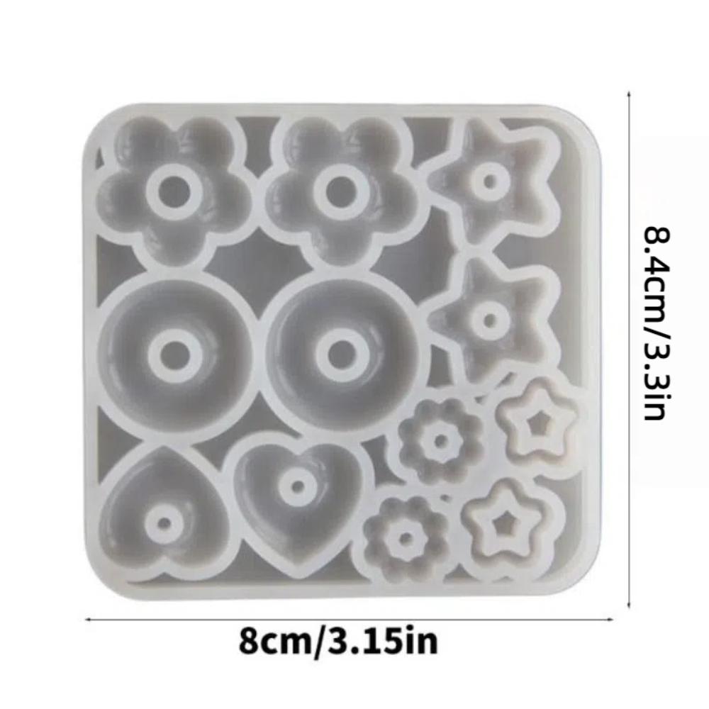 Multifuntional Jewelry  Earrings  Molds Star Keychain Molds  For DIY Enthusiasts
