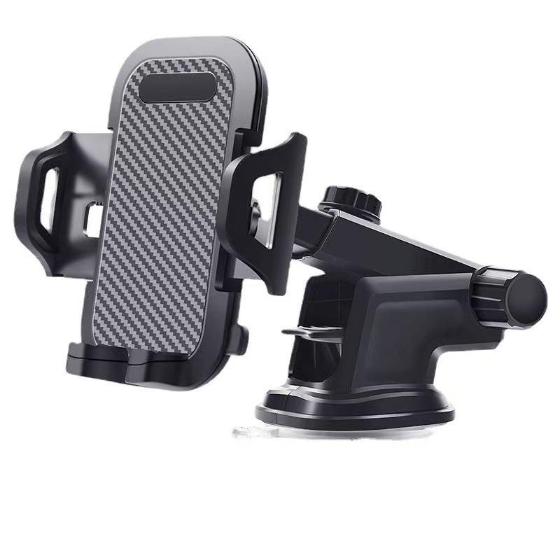 

Multifunctional Car Phone Holder with Telescopic Suction Cup for Navigation and Center Console.
