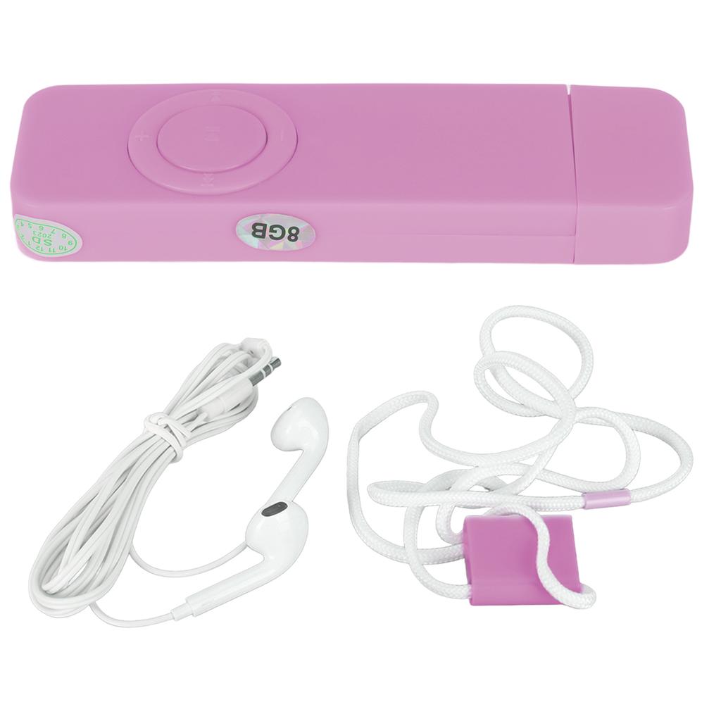 MP3 Player 8GB Memory 64GB Expandable USB Flash Drive Type Support OTG HiFi Lossless Sound Slim