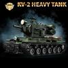 2235pcs KV-2 Heavy Tank Model Building Blocks Toy Military MOC Army German Rotatable Tanks DIY Bricks Toy for Children Boys