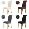Waterproof Chair Cover Dining Room White Chair Case Anti Cat Scratch Soft Stretch Chair Protecter