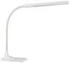 GENTOS LED Desk Light, Eye-Friendly, Tabletop Stand Light, 650 Lumens, White, DK-R170WH