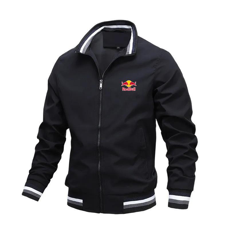 Red Bull Druck Hochwertige Herren Winterjacken für Herren Jacke Herren Winterjacke Herren Winterkleidung