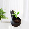 Lovely Cute Bulb Silicone Flower Pot Mold for Succulent Plants Pen Holder Mould Concrete Vase Holder Mold Novelty Gift