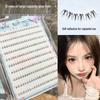 Mengjie Shangpin Double-Tip Soft Lash Curler with Spark-Free, Beginner-Friendly Single Cluster Eyelashes