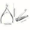 Xiaomi Stainless Steel Cuticle Trimmer Multifunctional Dead Skin Clipper for Precise Trimming of Nail Edge Cuticles And Hangnails