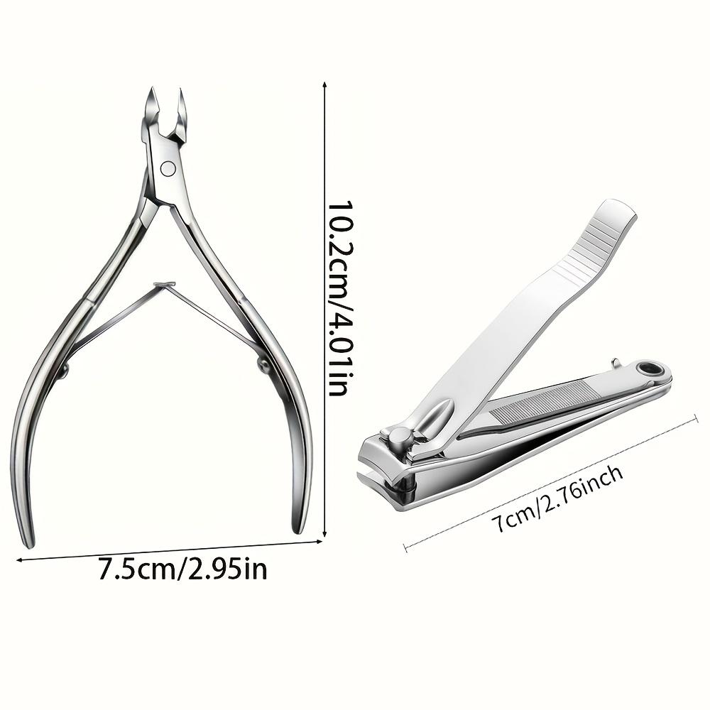 Xiaomi Stainless Steel Cuticle Trimmer Multifunctional Dead Skin Clipper for Precise Trimming of Nail Edge Cuticles And Hangnails