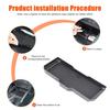 Black Center Console Storage Box Tray For Nissan Frontier -2024