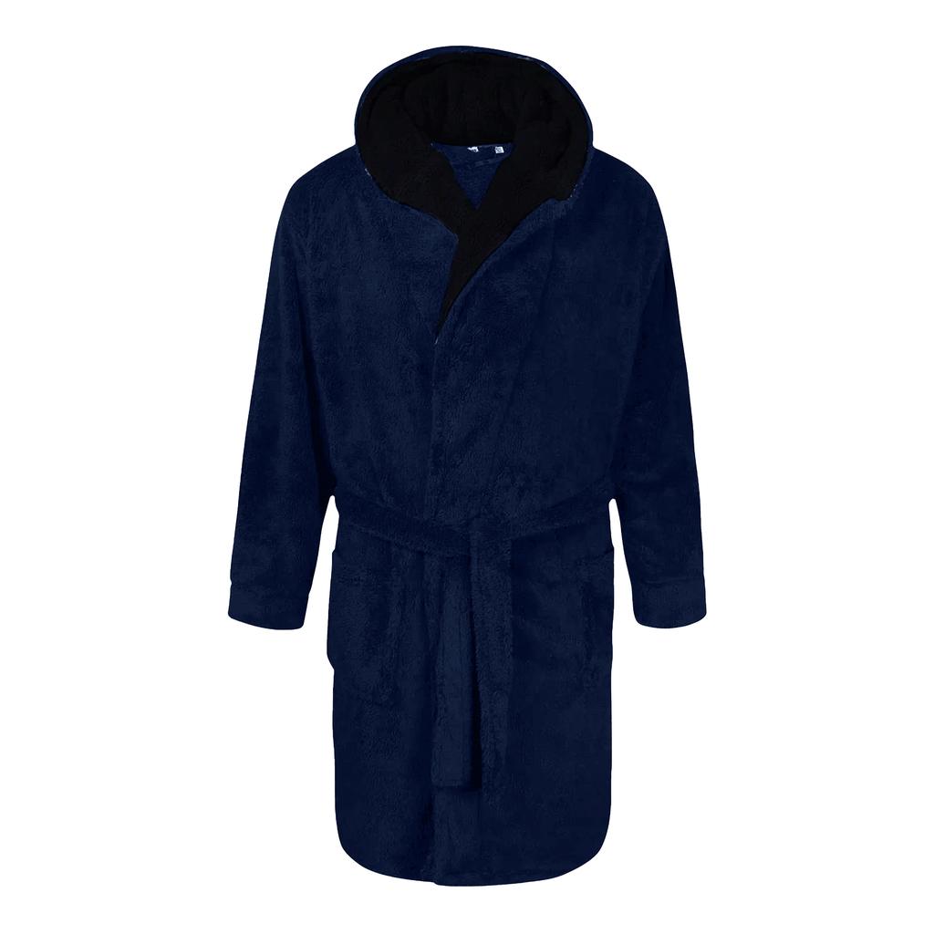 Duke Accappatoio con Cappuccio D555 Newquay King Size da Uomo