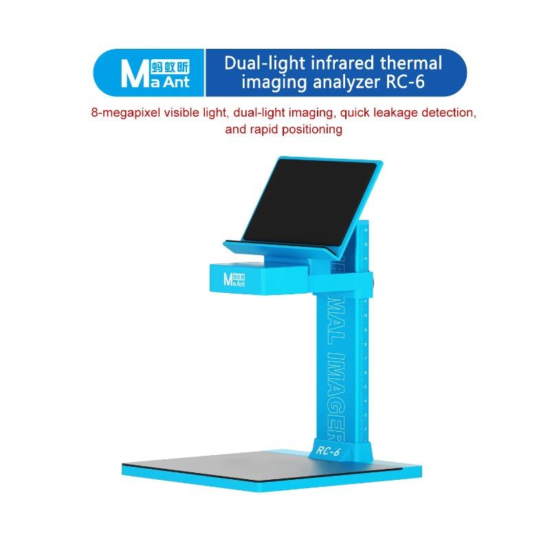 MaAnt RC-6 Dual-light Thermal Imaging Analyzer 256x192 for PCB Circuit Board Leakage Short Inspect Computer Phone Repair Tools