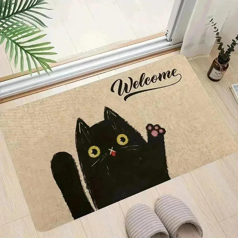 1PC 3D Patroon Keukenvloerkleed Antislip Deurmatten Pop design Badkamervloerkleed Badmat Tapijt voor Thuis Gootsteen Wasruimte Decor