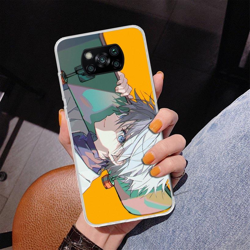 

Hunter X Killua Phone Case For Xiaomi Poco X7 X6 X5 Pro F7 Ultra Redmi 15C 15 13C 13 12C 12 10 10A 10C 9 9A 9C 9T Cover Poco X7 Xiaomi Poco M7 4G