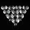 20X 30MM Crystal Cabinet Cupboard Closet Drawer Door Pulls Knobs Handle UZ