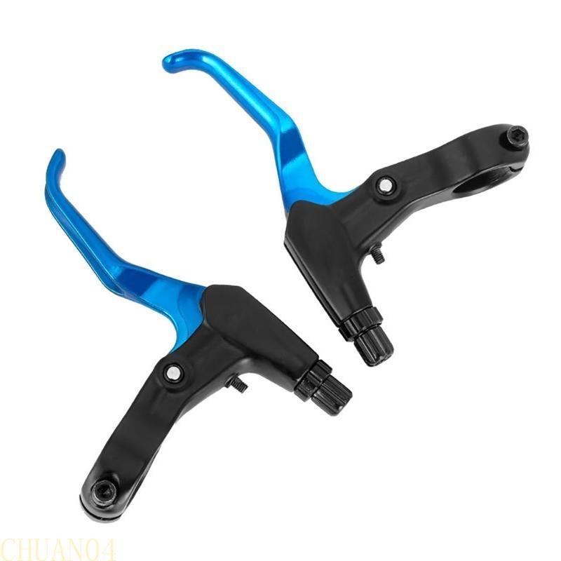 A1A2 1 Pair Bicycles Brake Lever Aluminium Alloy Bike Brake Handle V-Brake Handlebar Universal Handbrake Lever Brake