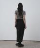 THE GREEN LAB Two-Way Zipper Cargo Long Skirt [Melange Grey]