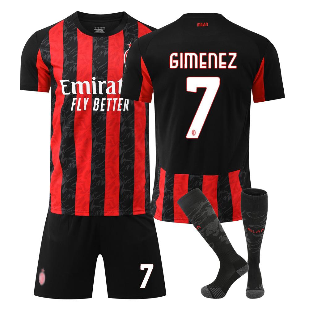 Football Training Jersey Ac Football Jersey No. 9 Giroud 10 Leo 11 Pulisic 19 Special Olympics Jersey