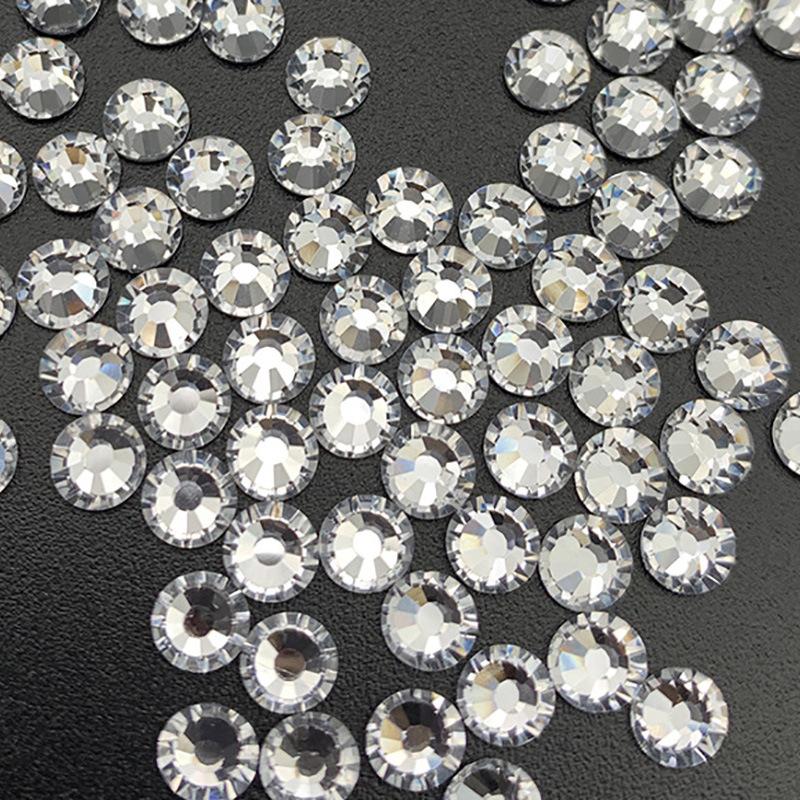 

Color Summary Clothes Imitation Austrian Diamond Clothes Diamond Dance Clothing Diamond Clothing Diamond Flat Bottom Diamond Clothing Accessories SS6 (2.0MM) 1440 pcs белый