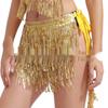 Bohemian Sequin Tassel Hip Scarf & Mini Skirt for Belly Dance