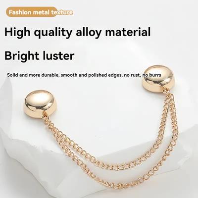 Multi-purpose Magnetic Clasp Set for Scarves, Shawls and Headscarves