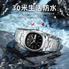High-Value Watch Women'S Light Luxury Hong Kong Style Double Calendar Women'S Watch Steel Belt Watch Women'S Niche Light Luxury Quartz Watch Women