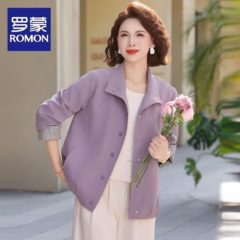 

ROMON Women s Short Windbreaker Jacket 3XL