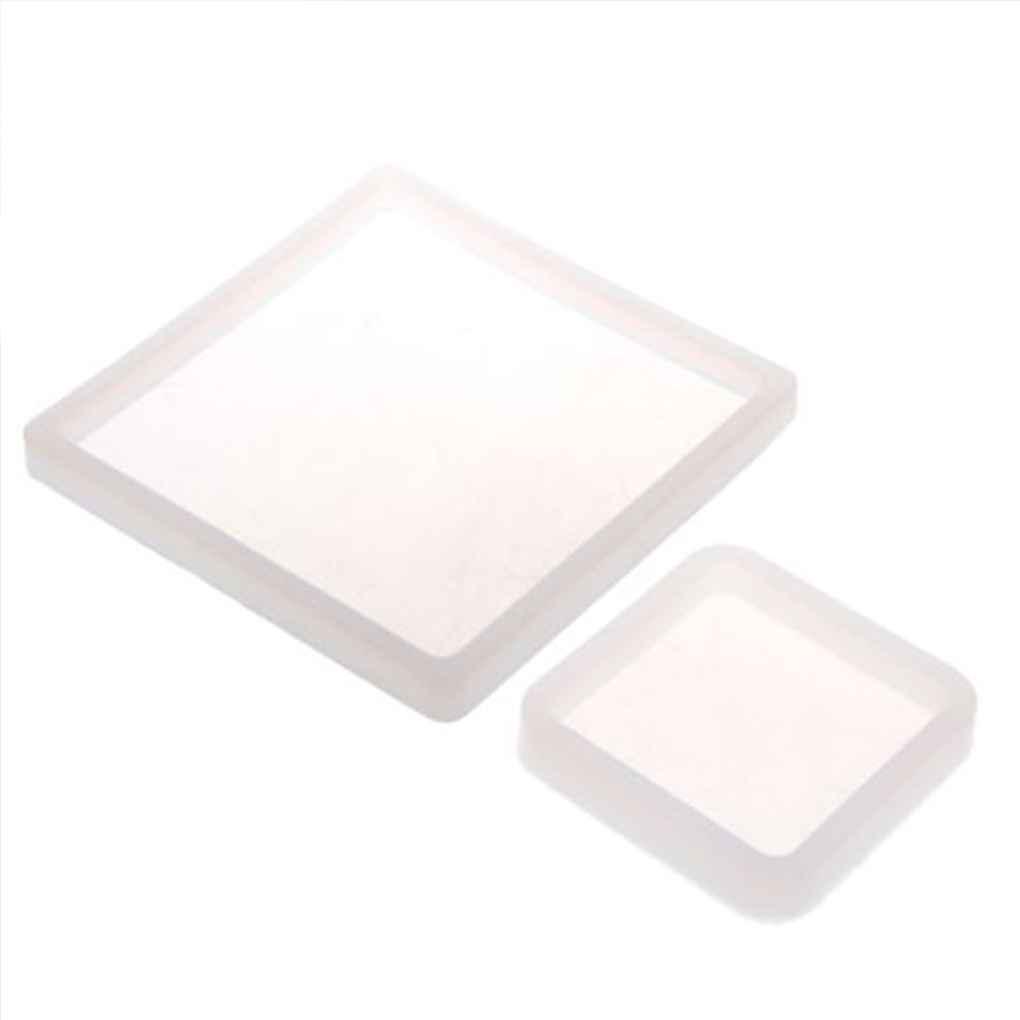 Silicone Clear Mold Polymer Clay Resin Casting Craft Jewelry Making Mould DIY