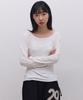 Ebeulisi Lettering Logo Long Sleeve (White)
