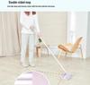 Miao Jie Washable Clip-on Flat Mop Head for Wood Floors