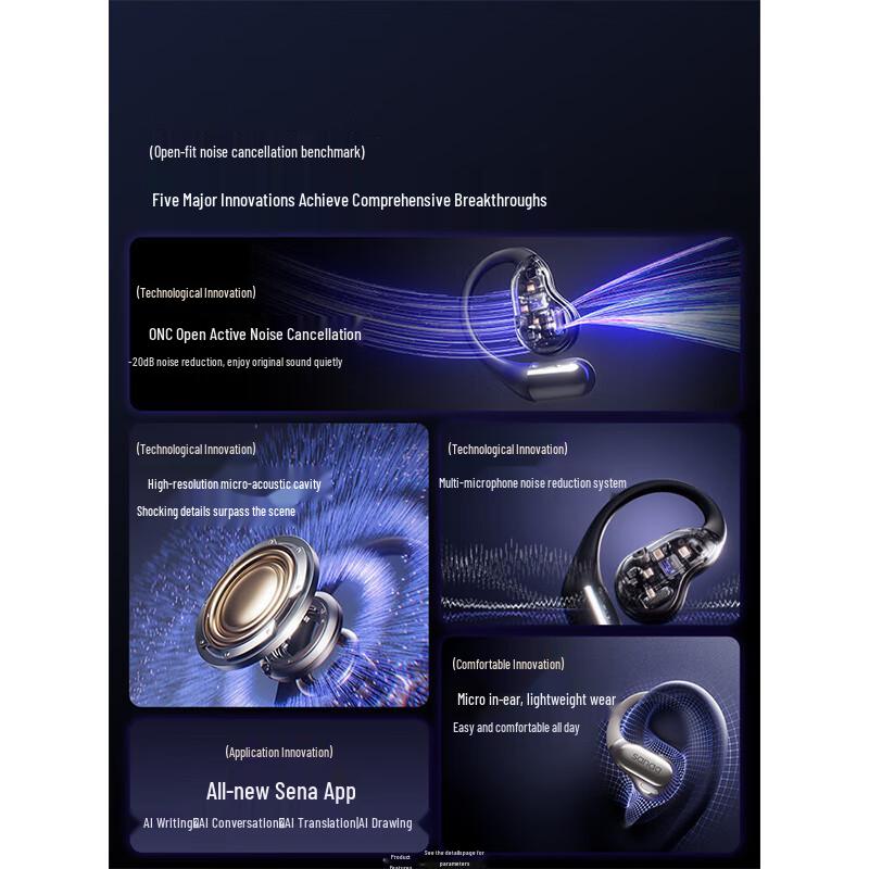 SANAG G9S Open-Ear Bluetooth Sports Headphones