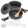Leichtes Essgeschirr Stapelbar Outdoor Kochgeschirr Langlebiges Camping Kochgeschirr Set Wandern