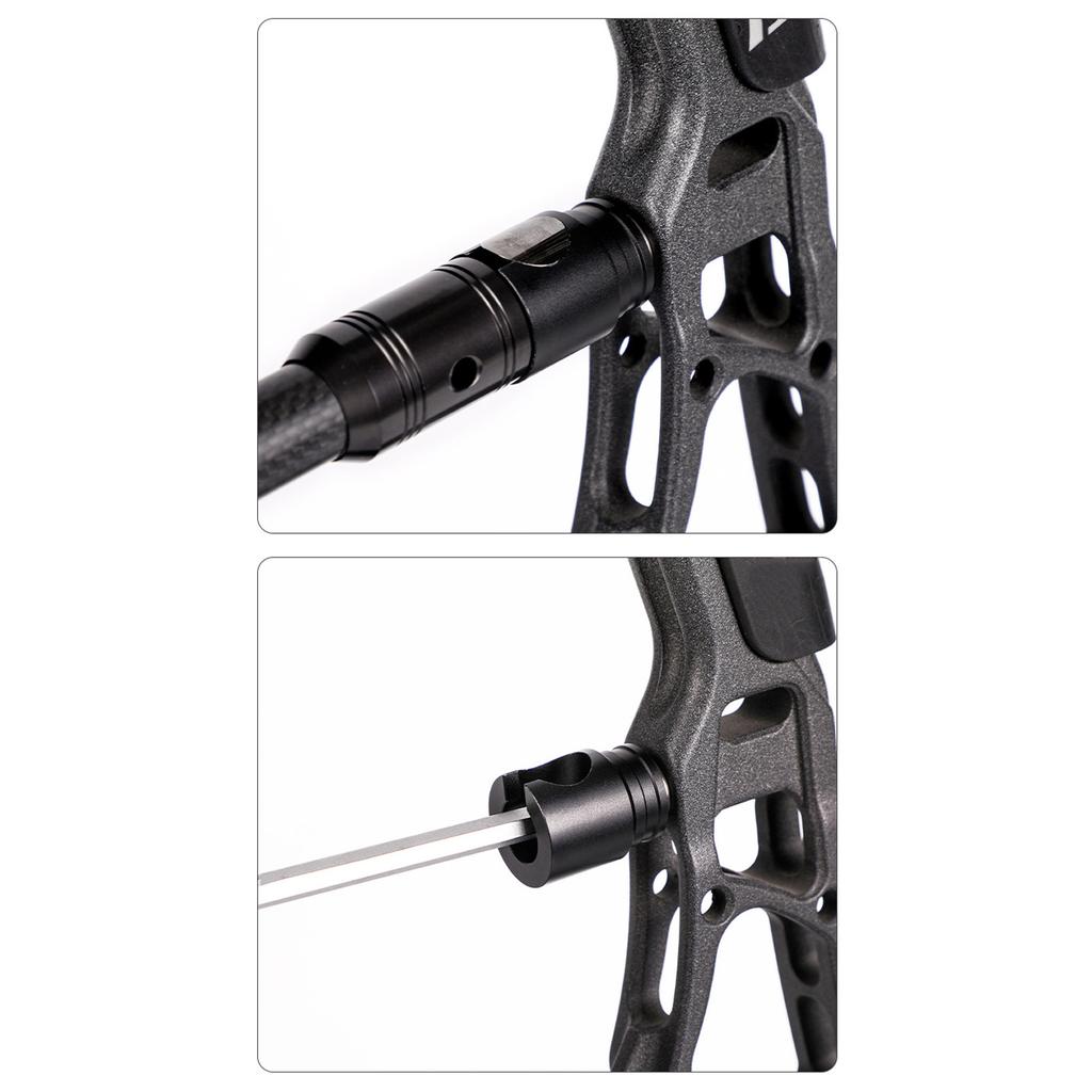Archery Bow Stabilizer Quick Disconnect Adapter Aluminum Alloy Archery Bow Quick Disconnect Mounting Bracket for Compound Bow