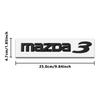 1PCS Car ABS Letter Logo Sticker Body Trunk Decoration Sticker Accessories For Mazda 3 5 6 7 Axela CX-5 CX-3 CX-4 Atenza Demio h6