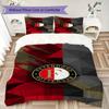 Feyenoord Pattern Bedding Uilt Set Uilt Cover Pillowcase Home Decoration Birthday Gift (1 * Duvet Cover + 2 * Pillowcase  Without Core)54