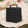 10L Camping Storage Bag Large Capacity Outdoor Camping Organizer Multifunctional Travel Tableware Handbag for Family Activities