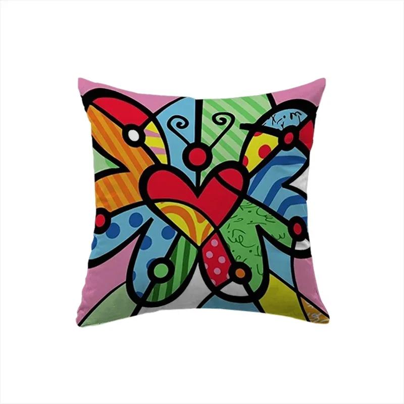 Luksuriøst Sofaputetrekk B-Britto Putetrekk Firkantet Putetrekk Hjemmetekstil Dakimakura Bryllupsgave